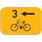 Foto Směrová tabulka pro cyklisty