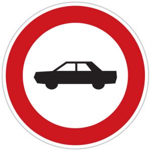 Zákaz vjezdu osobních automobilů