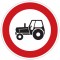 Foto Zákaz vjezdu traktorů