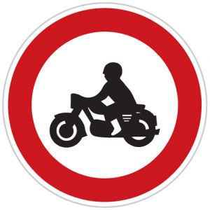 Zákaz vjezdu motocyklů