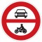 Foto Zákaz vjezdu všech motorových vozidel