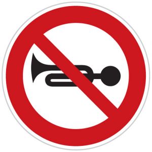 Zákaz zvukových výstražných znamení
